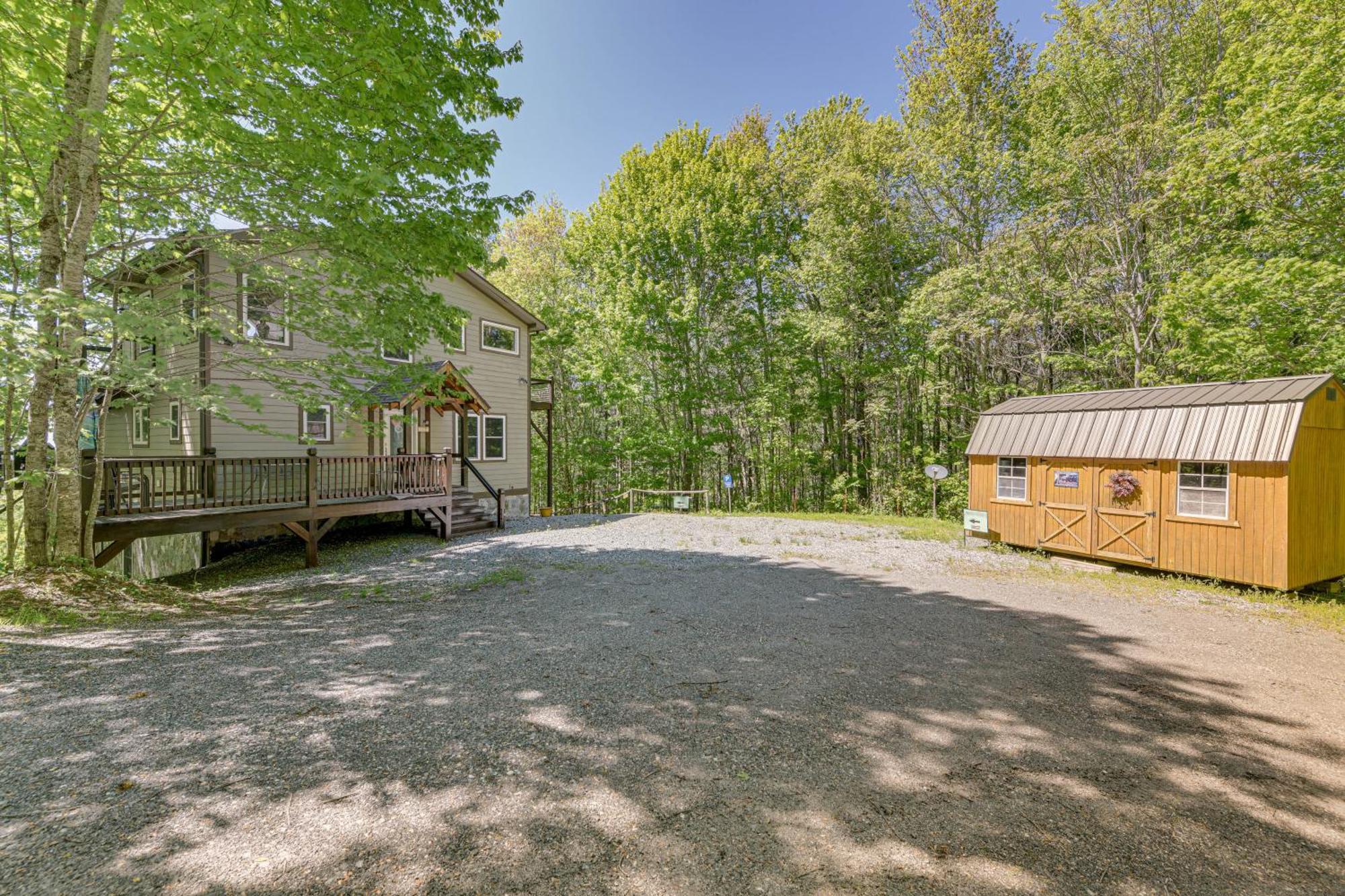 Sweeping Smoky Mountains Vacation Rental Whittier Esterno foto
