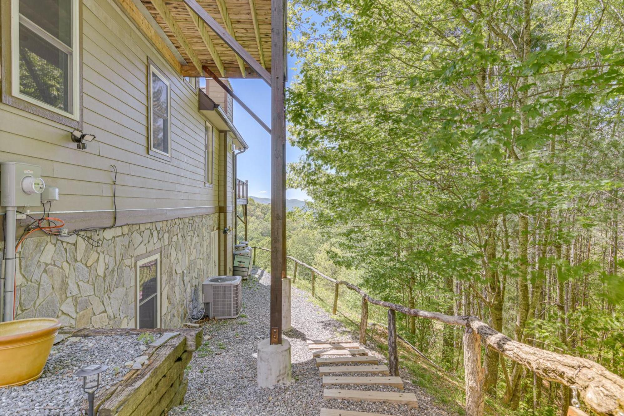 Sweeping Smoky Mountains Vacation Rental Whittier Esterno foto